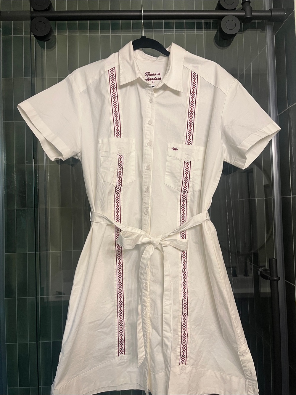 Texas Standard Kyle Maroon Dress